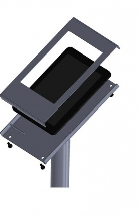 Напольные стойки под планшет, Напольная стойка Allegri под iPad 2/3/4/Air/Air2/Mini/Pro/Galaxy с логотипом