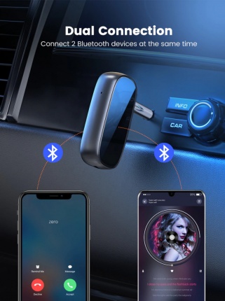 Bluetooth-адаптеры/Трансмиттер, Аудио приемник Bluetooth 5.1 Ugreen CM279